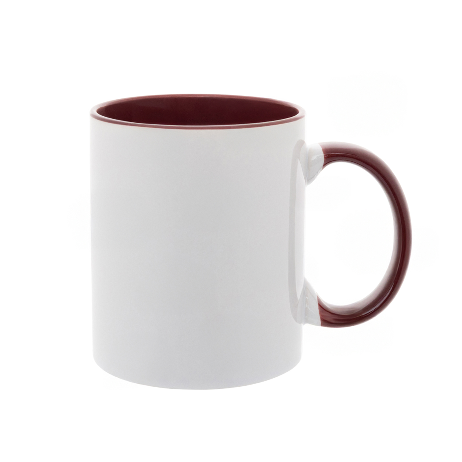 бордова чашка